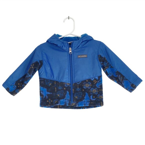 Columbia Boy's Blue Coat Size 6-12 Months - Picture 1 of 9